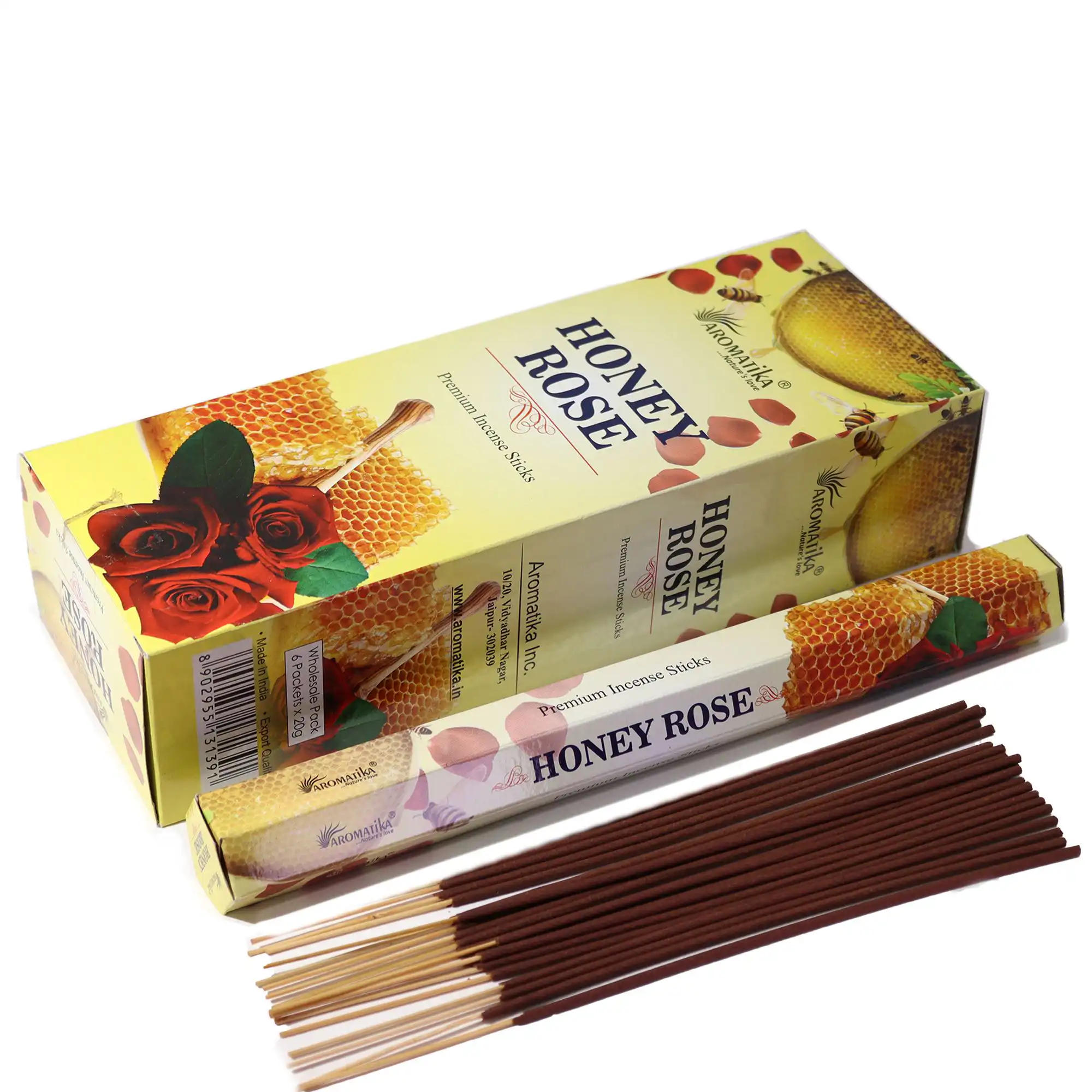 Aromatika Charcoal Free Hex Incense – Honey Rose | www.artisangoods.co.uk 3 Aromatika Charcoal Free Hex Incense – Honey Rose | www.artisangoods.co.uk 2