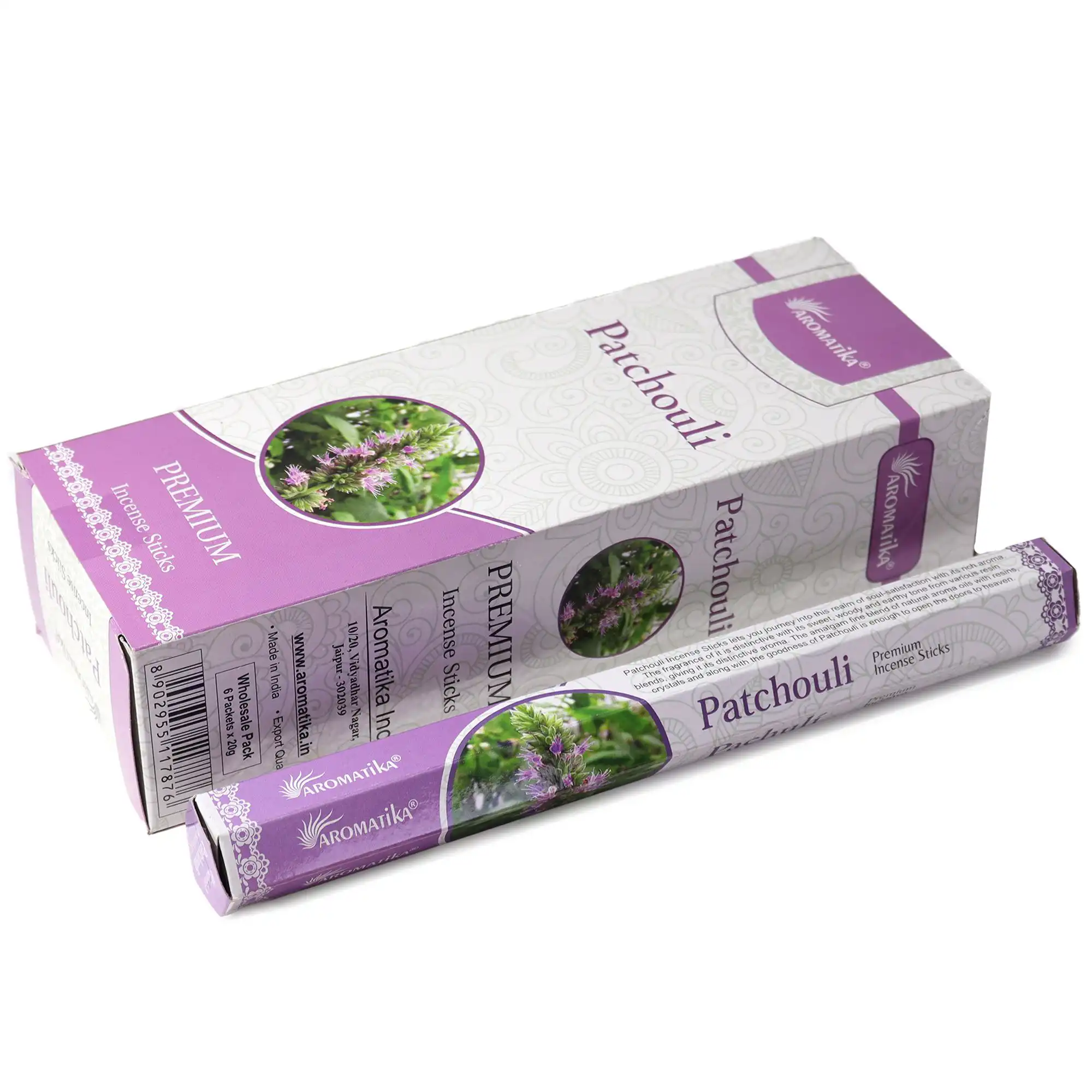 Aromatika Charcoal Free Hex Incense – Patchouli | www.artisangoods.co.uk 2 Aromatika Charcoal Free Hex Incense – Patchouli | www.artisangoods.co.uk 1