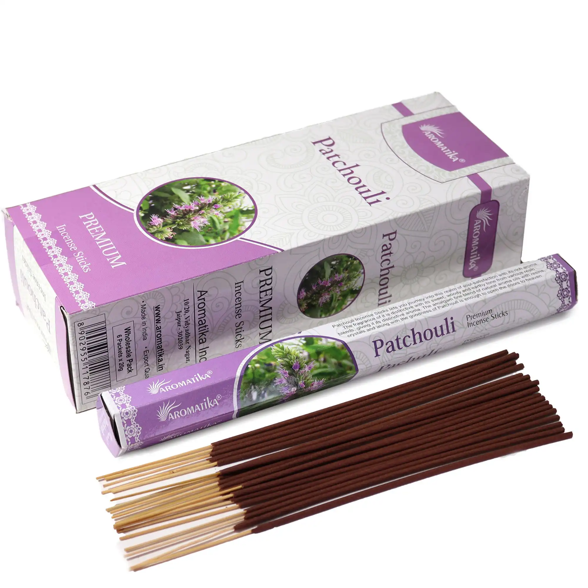 Aromatika Charcoal Free Hex Incense – Patchouli | www.artisangoods.co.uk 3 Aromatika Charcoal Free Hex Incense – Patchouli | www.artisangoods.co.uk 2