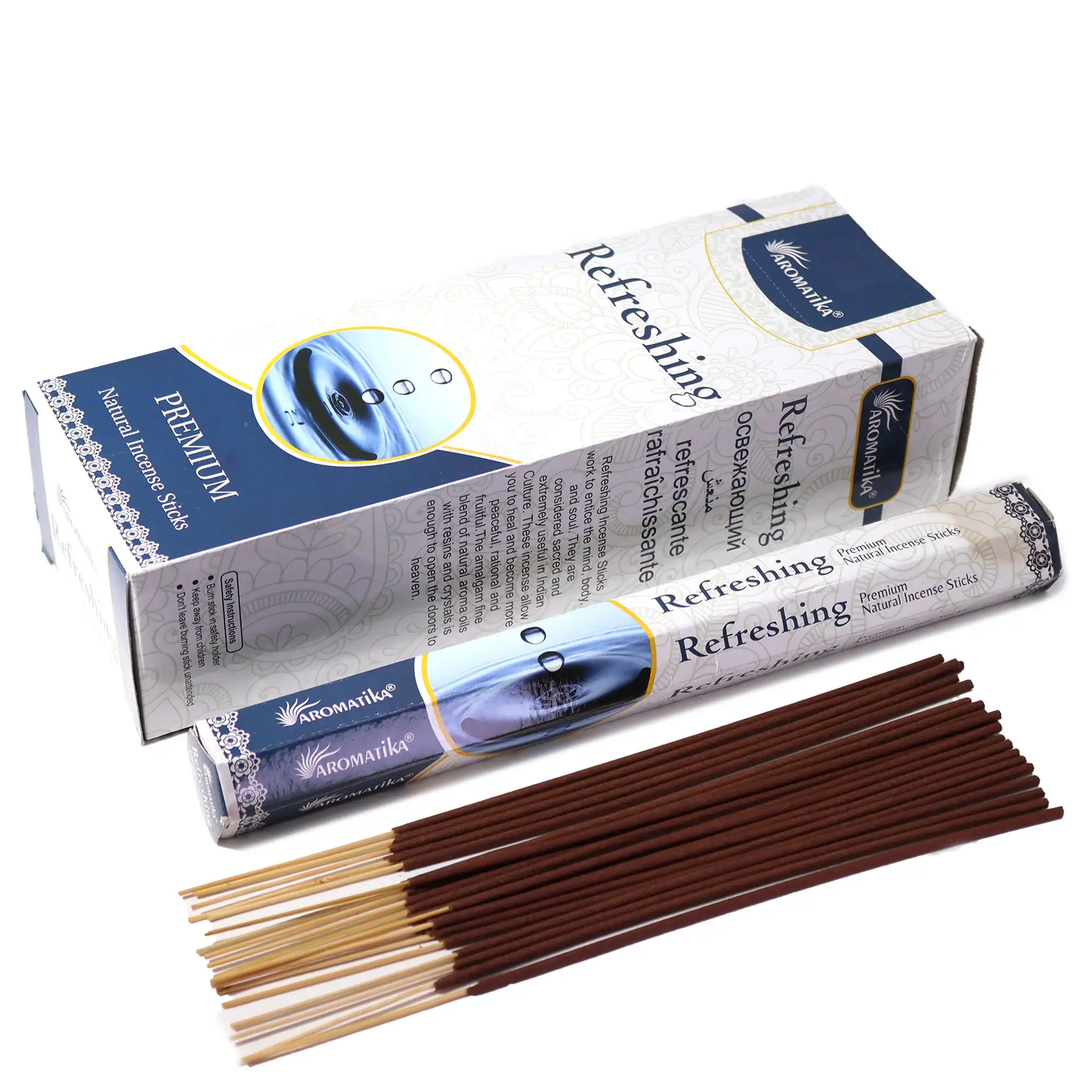 Aromatika Charcoal Free Hex Incense – Refreshing | www.artisangoods.co.uk 2 Aromatika Charcoal Free Hex Incense – Refreshing | www.artisangoods.co.uk 1