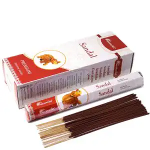 Aromatika Charcoal Free Hex Incense – Sandal | www.artisangoods.co.uk 1