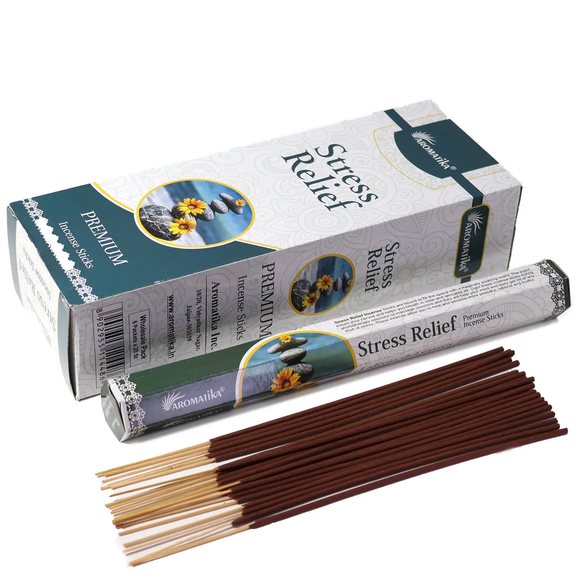 Aromatika Charcoal Free Hex Incense – Stress Relief | www.artisangoods.co.uk 2 Aromatika Charcoal Free Hex Incense – Stress Relief | www.artisangoods.co.uk 1