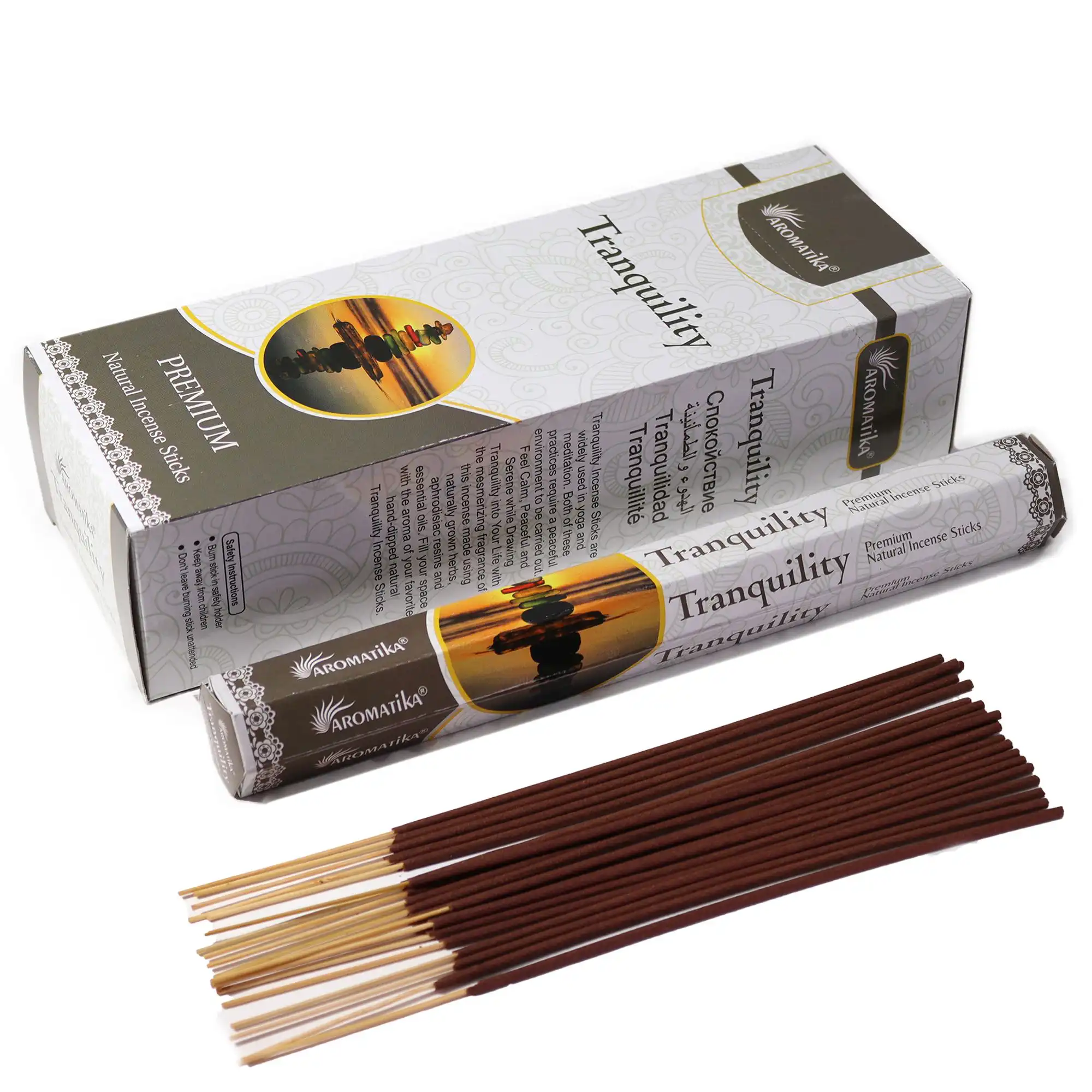 Aromatika Charcoal Free Hex Incense – Tranquility | www.artisangoods.co.uk 2 Aromatika Charcoal Free Hex Incense – Tranquility | www.artisangoods.co.uk 1