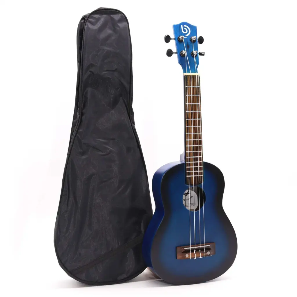 Artisan Made Ukulele – Blue Sunburst Sunburst Finish (4 String) | www.artisangoods.co.uk 2