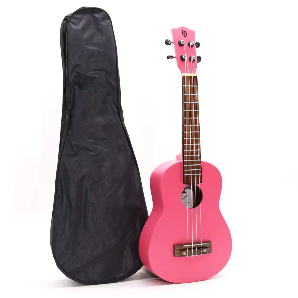 Artisan Made Ukulele – Bright Pink Finish (4 String) | www.artisangoods.co.uk 2 Artisan Made Ukulele – Bright Pink Finish (4 String) | www.artisangoods.co.uk 2