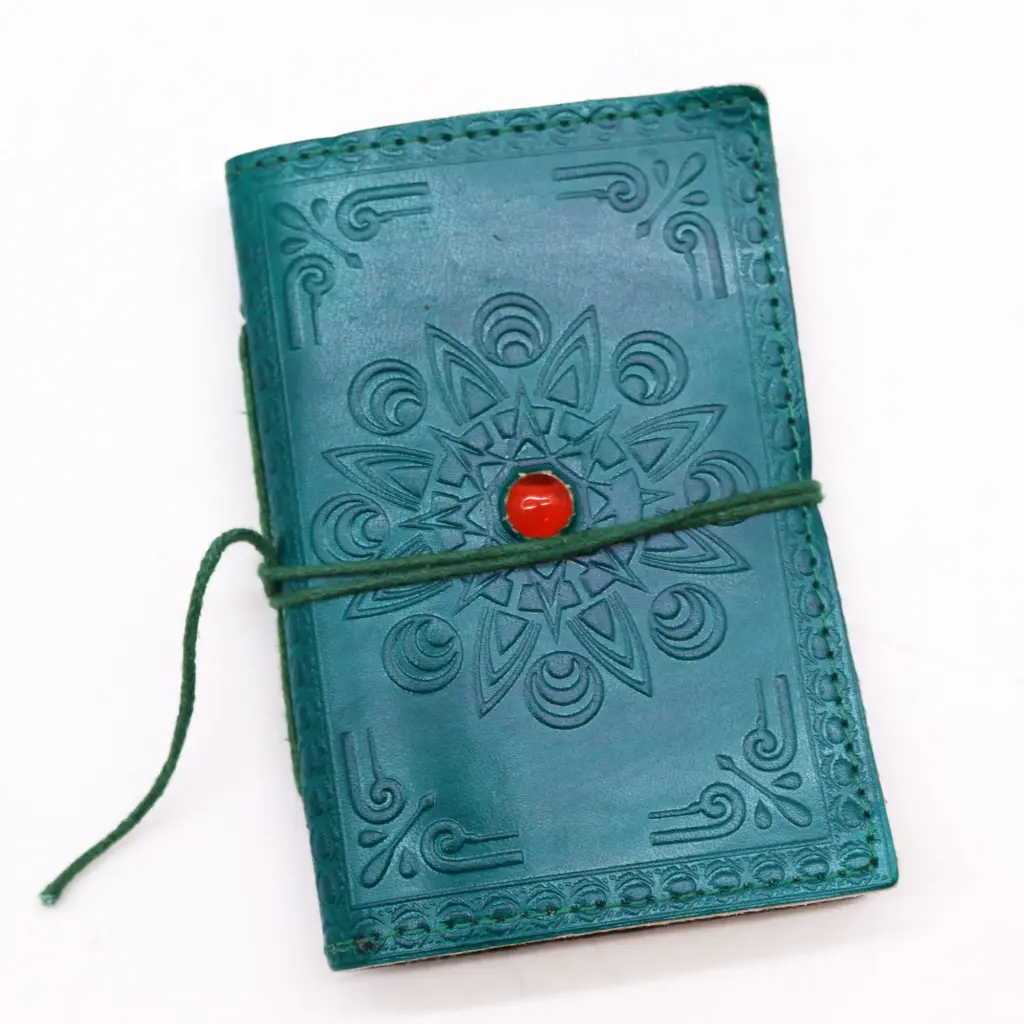 Assorted Gemstone Charkra Notebooks 9x13cm | www.artisangoods.co.uk 4 Assorted Gemstone Charkra Notebooks 9x13cm | www.artisangoods.co.uk 4