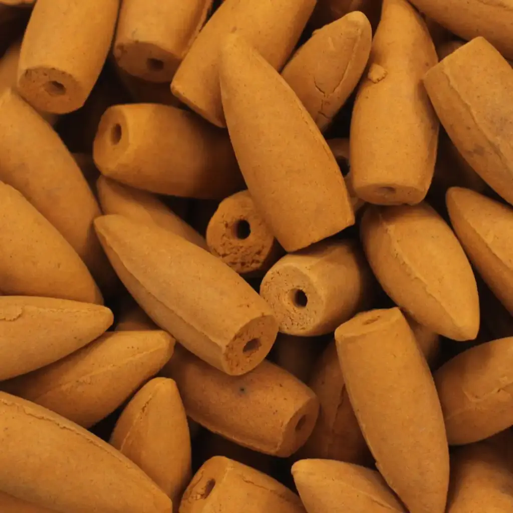 Back Flow Incense Cones – Amber  (approx 225 pcs) 500g | www.artisangoods.co.uk