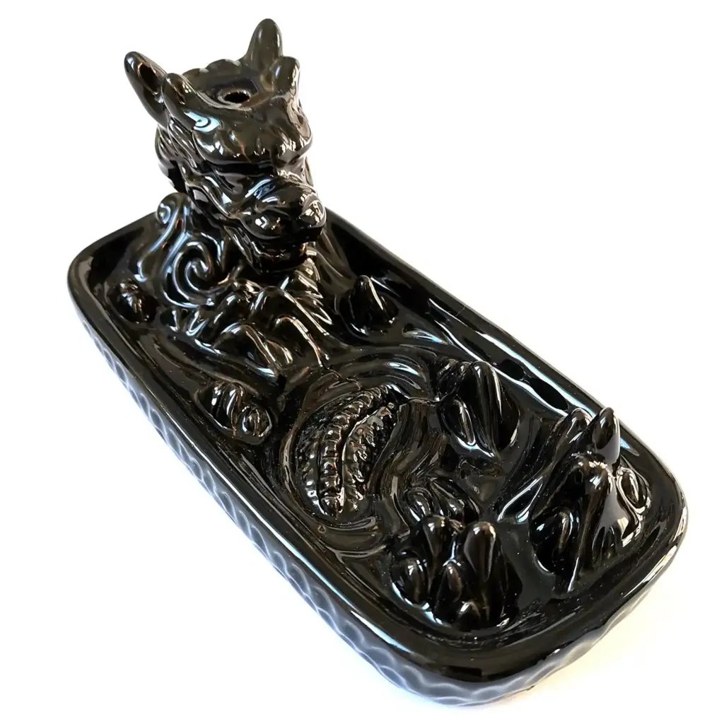 Backflow Incense Burner – Dragon in Mountain | www.artisangoods.co.uk 2 Backflow Incense Burner – Dragon in Mountain | www.artisangoods.co.uk 2