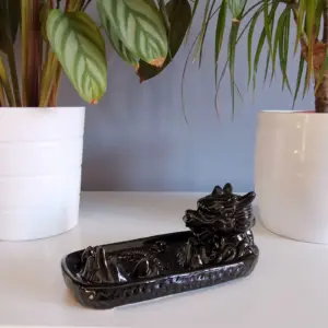 Backflow Incense Burner – Dragon in Mountain | www.artisangoods.co.uk 3