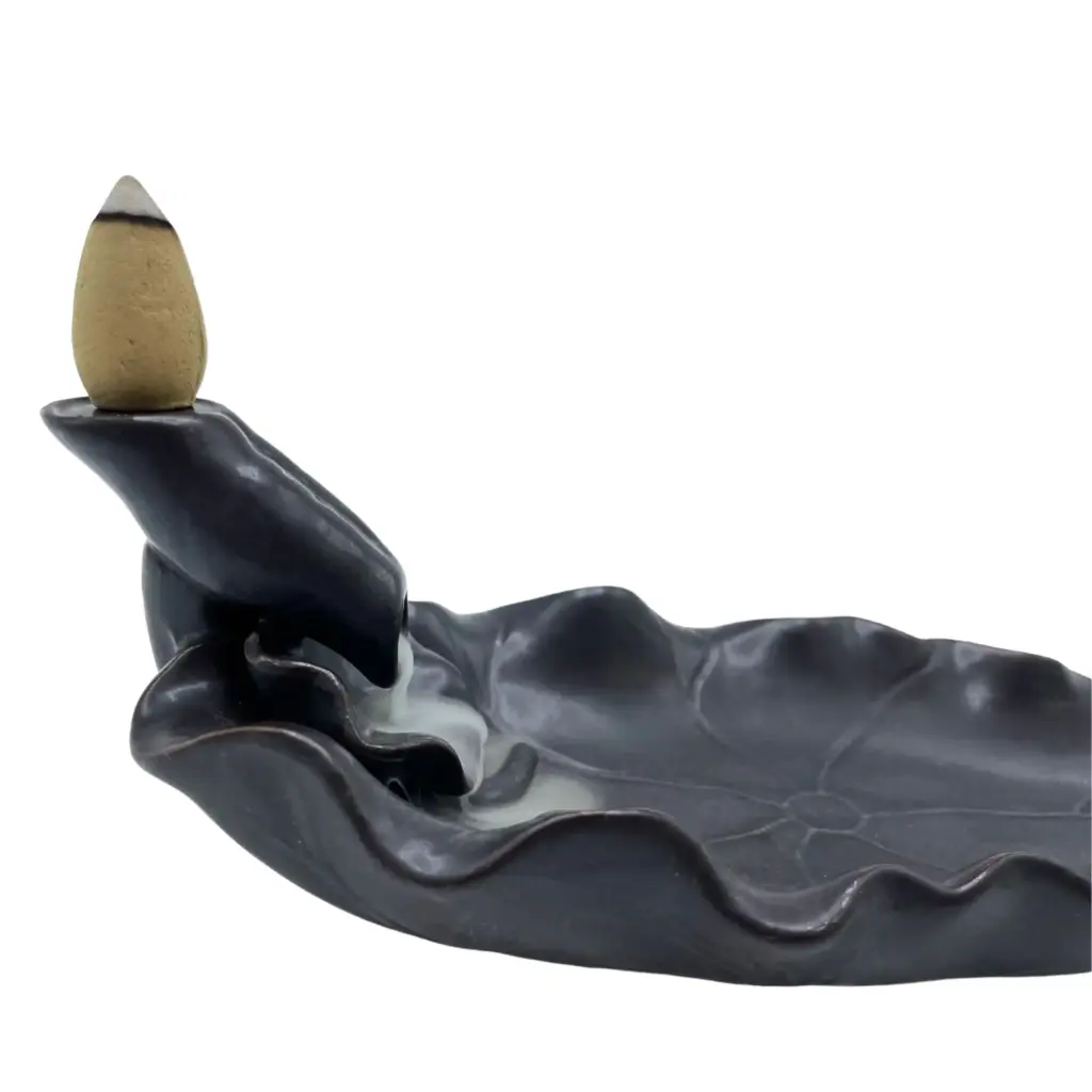 Backflow Incense Burner – Lotus Flower | www.artisangoods.co.uk 2 Backflow Incense Burner – Lotus Flower | www.artisangoods.co.uk 2