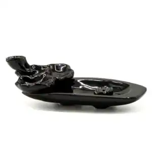 Backflow Incense Burner – Lotus Pond & Incense Stick Holder | www.artisangoods.co.uk 1