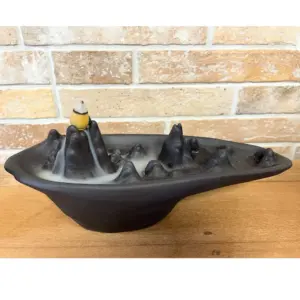Backflow Incense Burner – Mountain Scape | www.artisangoods.co.uk 2