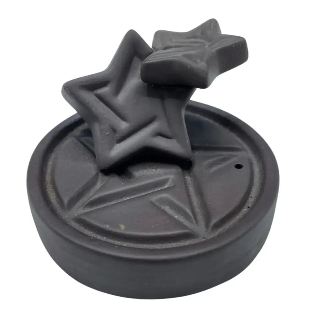 Backflow Incense Burner – Pentagon Falls | www.artisangoods.co.uk