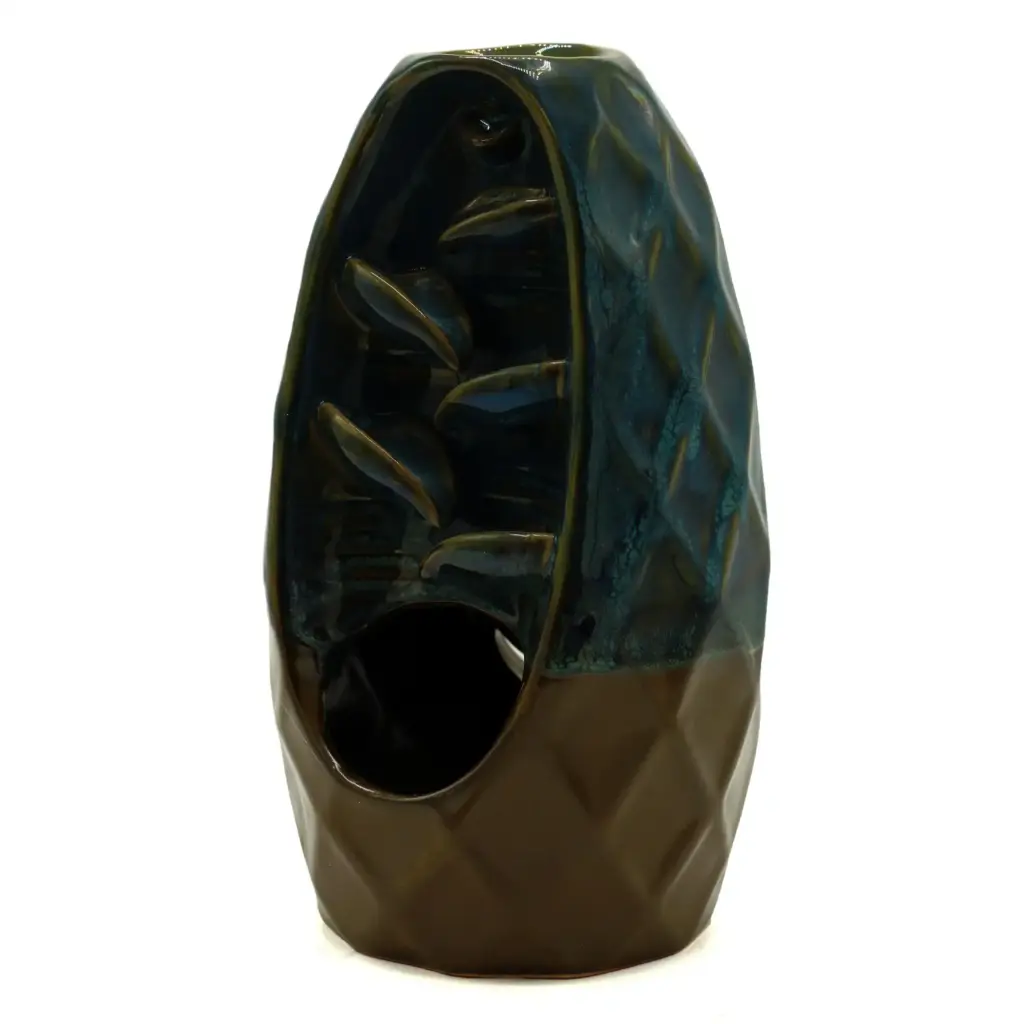 Backflow Incense Burner – Pineapple Mountain & Cascade Twin Design | www.artisangoods.co.uk