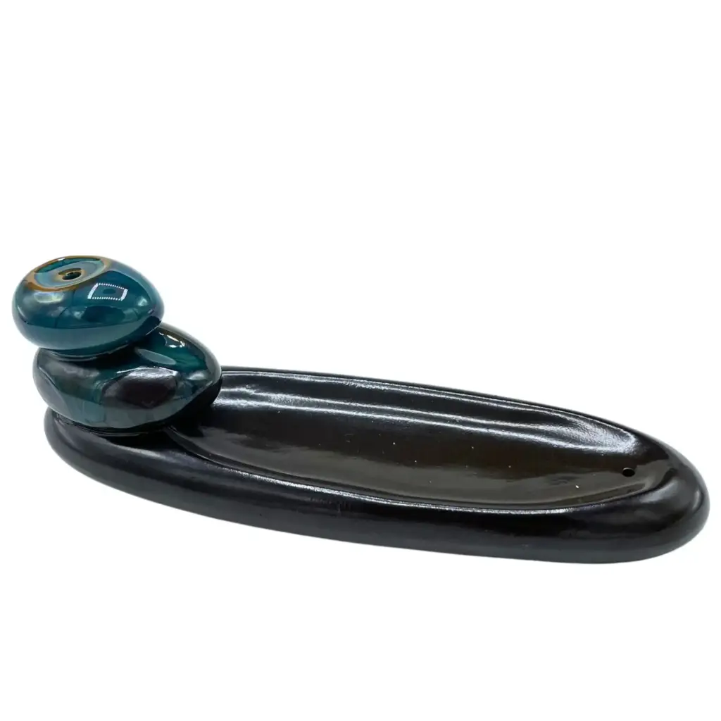 Backflow Incense Burner – Zen Pebbles Classic | www.artisangoods.co.uk