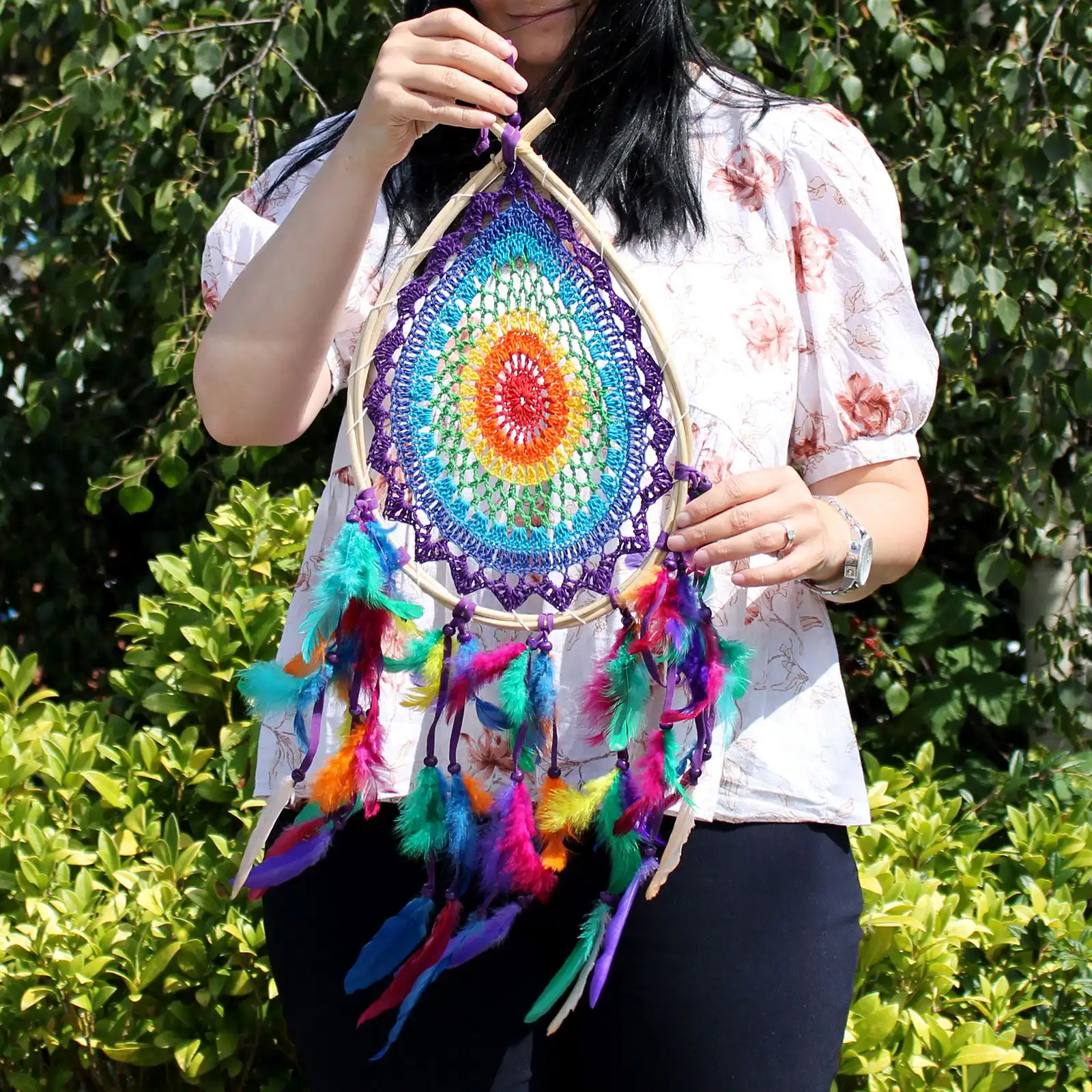 Bali Dream Catchers – Large Multi Teardrop | www.artisangoods.co.uk 8 Bali Dream Catchers – Large Multi Teardrop | www.artisangoods.co.uk 7