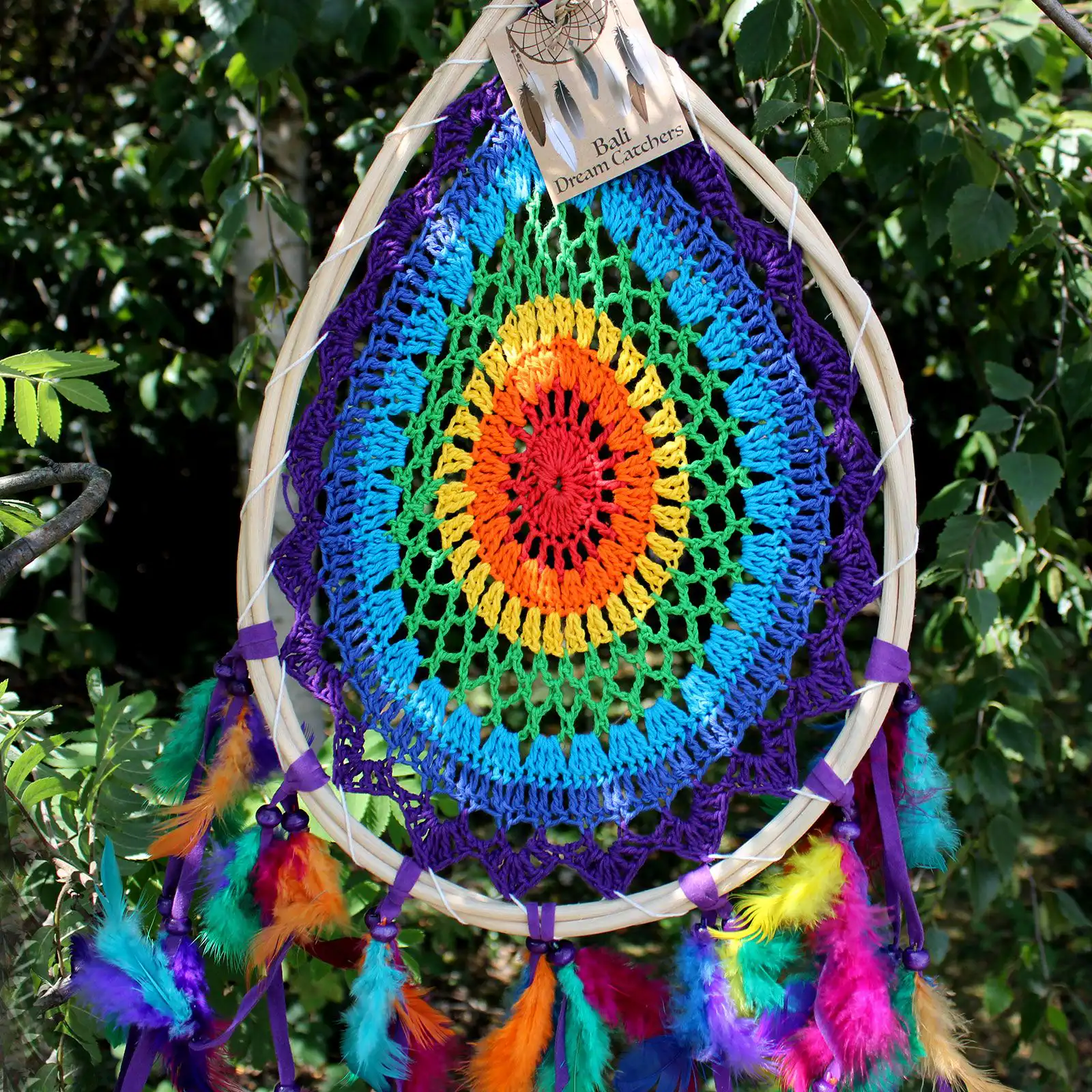 Bali Dream Catchers – Large Multi Teardrop | www.artisangoods.co.uk 5 Bali Dream Catchers – Large Multi Teardrop | www.artisangoods.co.uk 4