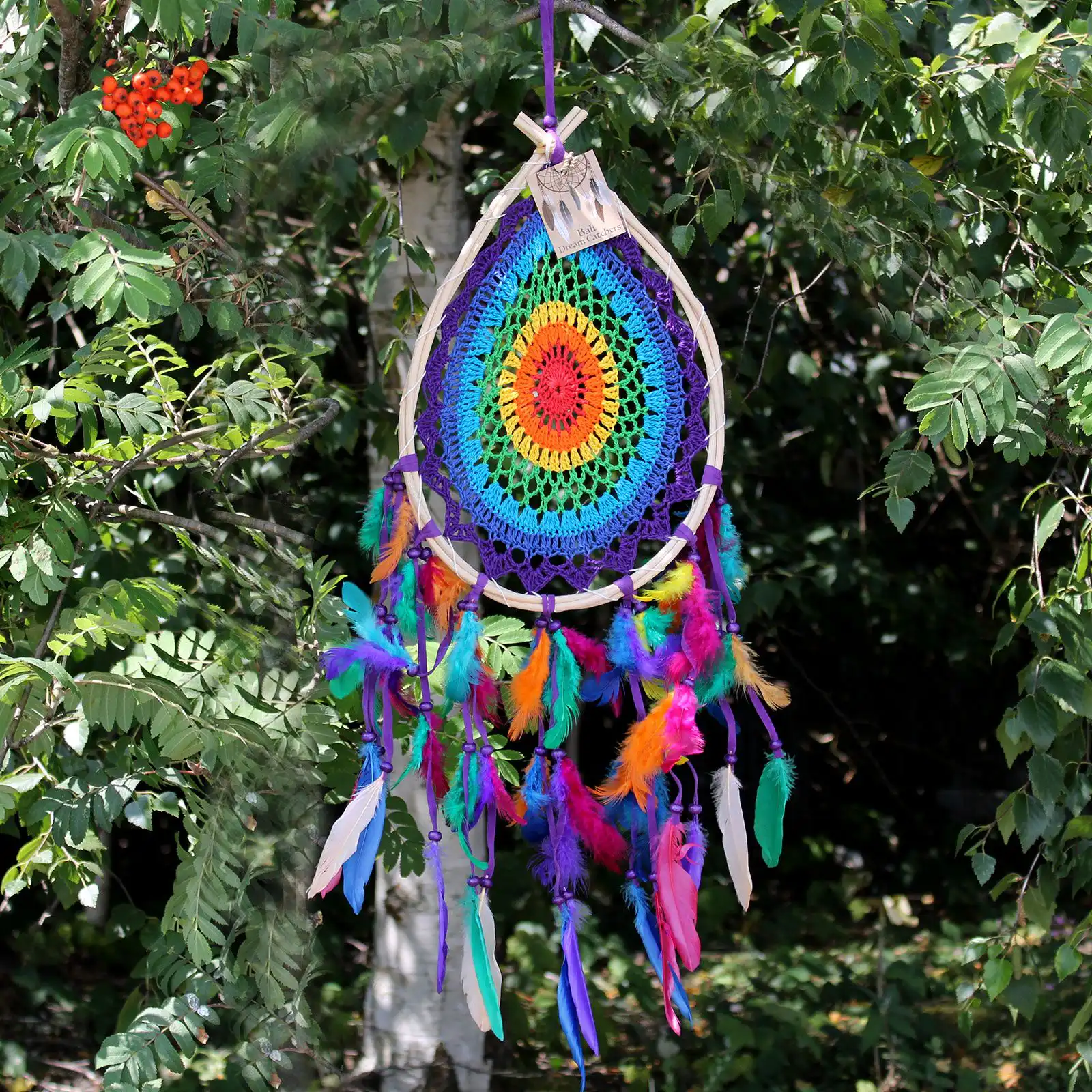 Bali Dream Catchers – Large Multi Teardrop | www.artisangoods.co.uk 2 Bali Dream Catchers – Large Multi Teardrop | www.artisangoods.co.uk 1