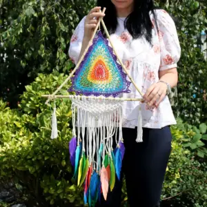 Bali Dreamcatchers – Large Multi Pyramid | www.artisangoods.co.uk 6