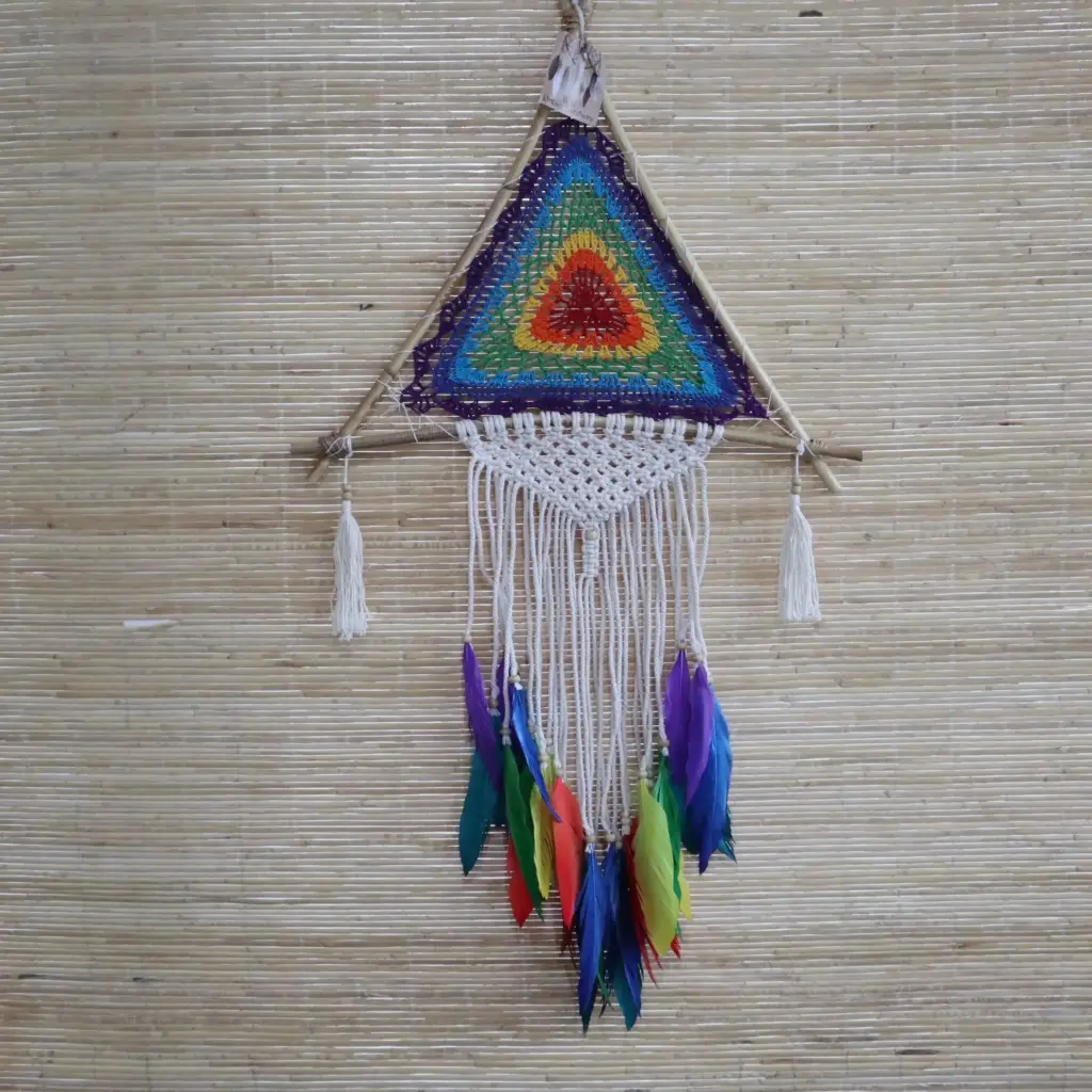 Bali Dreamcatchers – Large Multi Pyramid | www.artisangoods.co.uk 2 Bali Dreamcatchers – Large Multi Pyramid | www.artisangoods.co.uk 2