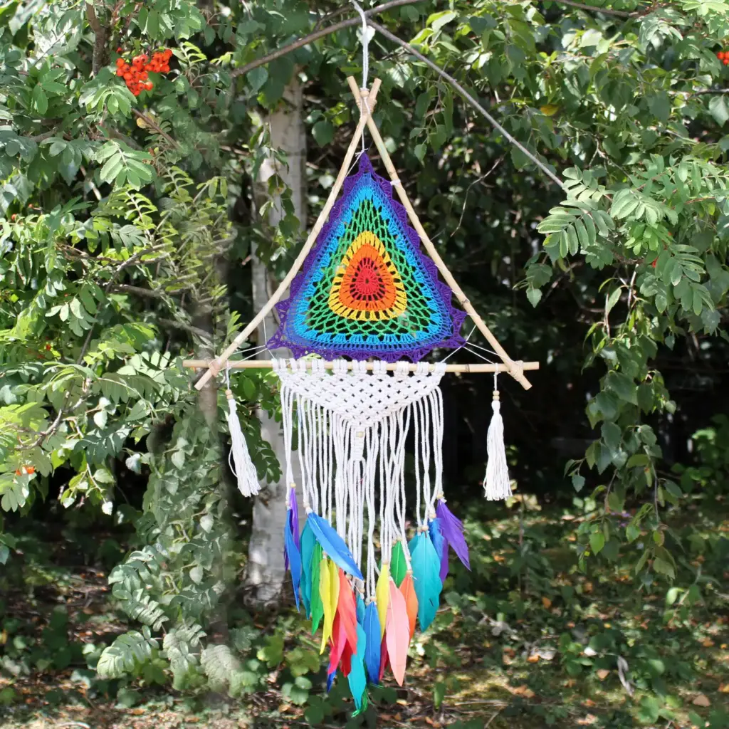 Bali Dreamcatchers – Large Multi Pyramid | www.artisangoods.co.uk
