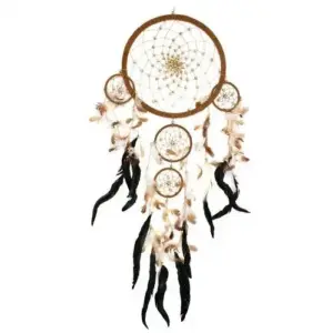 Bali Dreamcatchers – Large Round – Cream/Coffee/Choc | www.artisangoods.co.uk 5