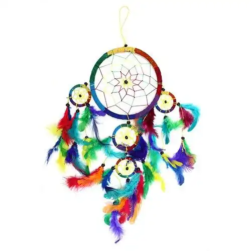 Bali Dreamcatchers – Large Round – Rainbow | www.artisangoods.co.uk 5 Bali Dreamcatchers – Large Round – Rainbow | www.artisangoods.co.uk 4