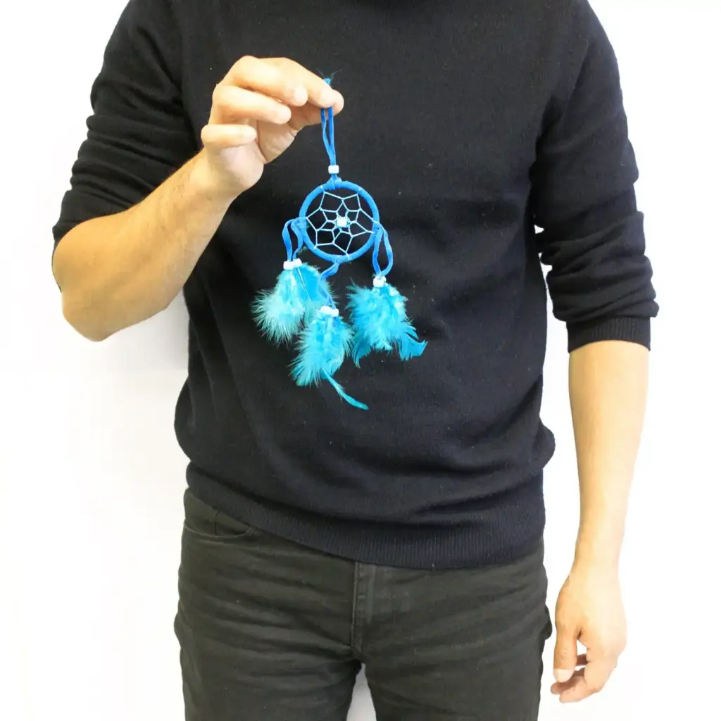 Bali Dreamcatchers – Small Round – Turq/Pink/Purp | www.artisangoods.co.uk 4