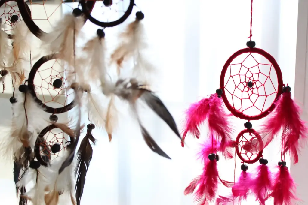 Bali Dreamcatchers – Small Round – Turq/Pink/Purp | www.artisangoods.co.uk 3