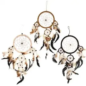 Bali Dreamcatchers – XLarge Round – Cream/Coffee/Choc | www.artisangoods.co.uk 6
