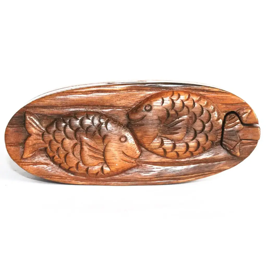 Bali Magic Box -Twin Fish | www.artisangoods.co.uk