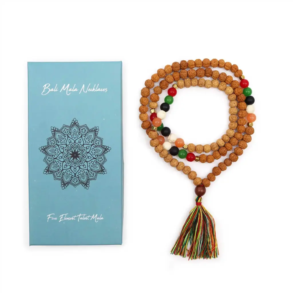 Bali Mala Necklace – Five Element Talent | www.artisangoods.co.uk