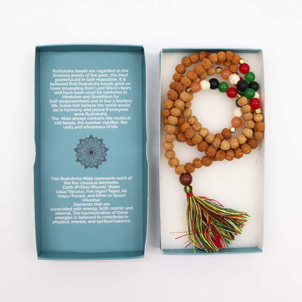 Bali Mala Necklace – Five Element Talent | www.artisangoods.co.uk 2