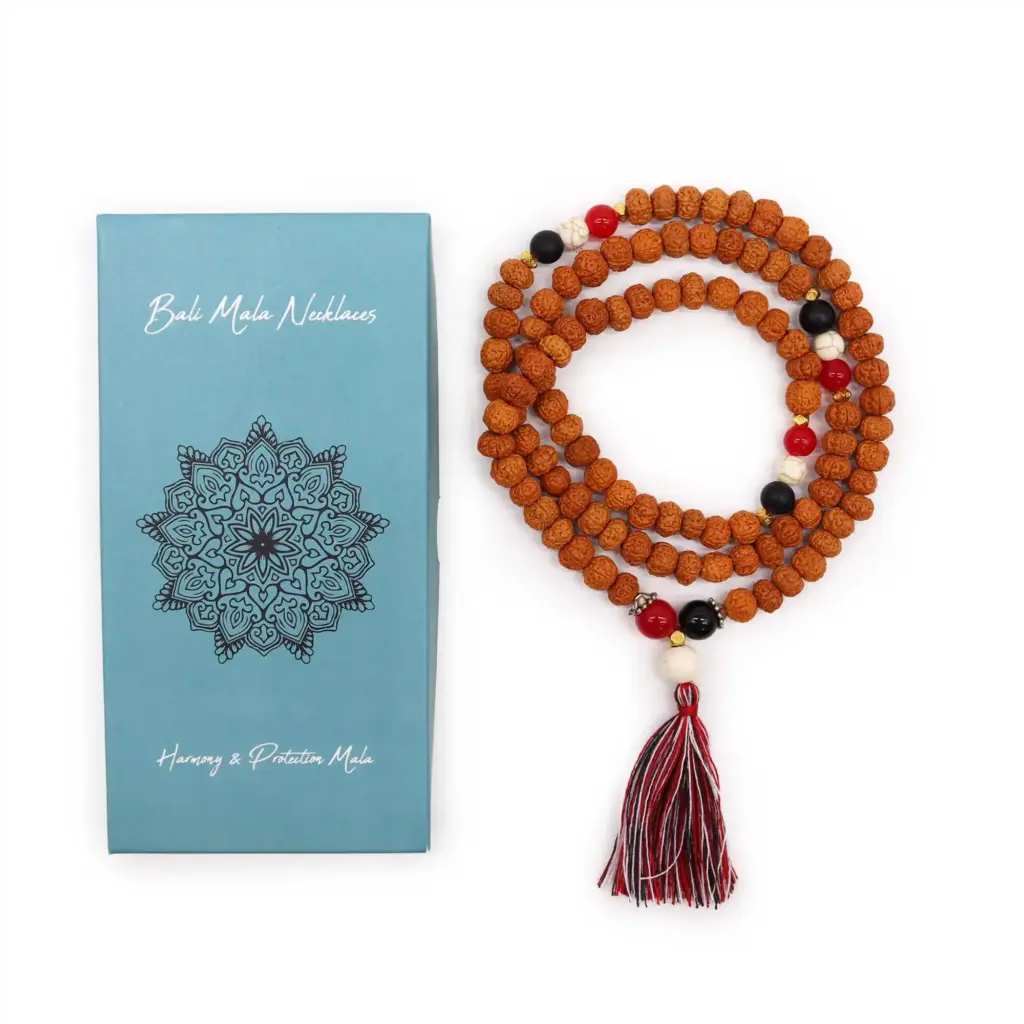 Bali Mala Necklace – Harmony & Protection | www.artisangoods.co.uk