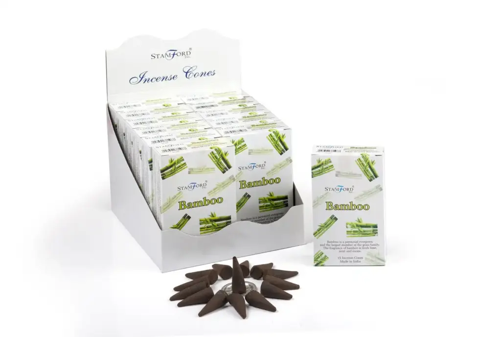 Bamboo Incense Cones | www.artisangoods.co.uk
