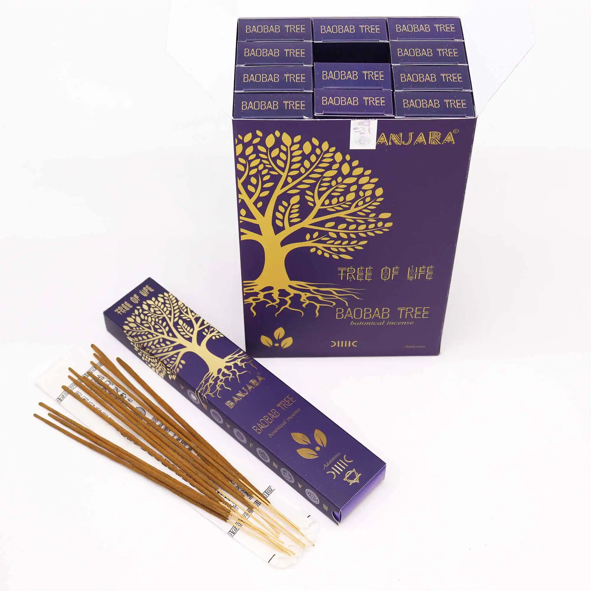 Banjara Botanical Incense – Baobab Tree | www.artisangoods.co.uk 3 Banjara Botanical Incense – Baobab Tree | www.artisangoods.co.uk 2