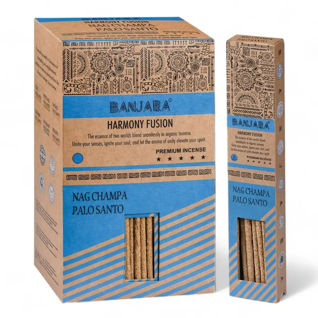 Banjara Palo Santo Smudge Sticks – Nag Champa | www.artisangoods.co.uk