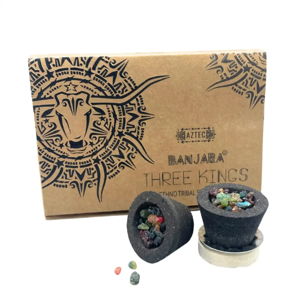 Banjara Resin Cups – Three Kings | www.artisangoods.co.uk