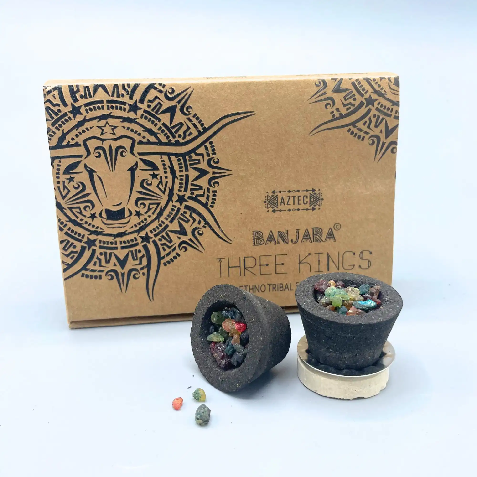 Banjara Resin Cups – Three Kings | www.artisangoods.co.uk 3 Banjara Resin Cups – Three Kings | www.artisangoods.co.uk 2