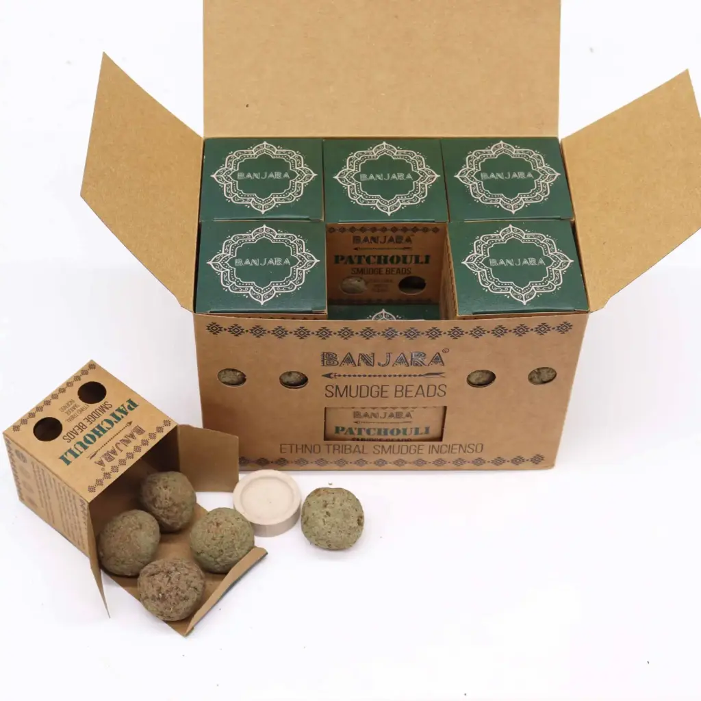 Banjara Smudge Beads – Patchouli | www.artisangoods.co.uk 2