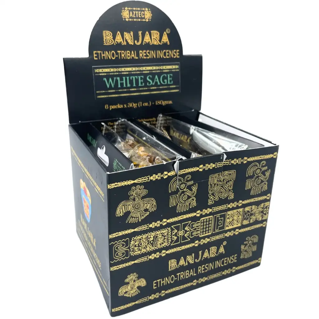 Banjara Tree Resin – White Sage | www.artisangoods.co.uk