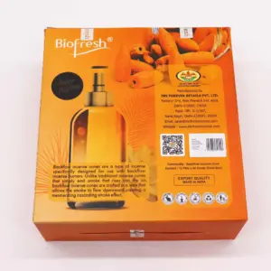 Biofresh Backflow Incense Cones – Amber Safron | www.artisangoods.co.uk 5