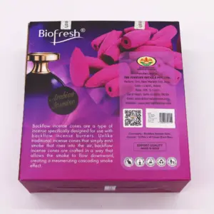 Biofresh Backflow Incense Cones – Arabian Jasmine | www.artisangoods.co.uk 5