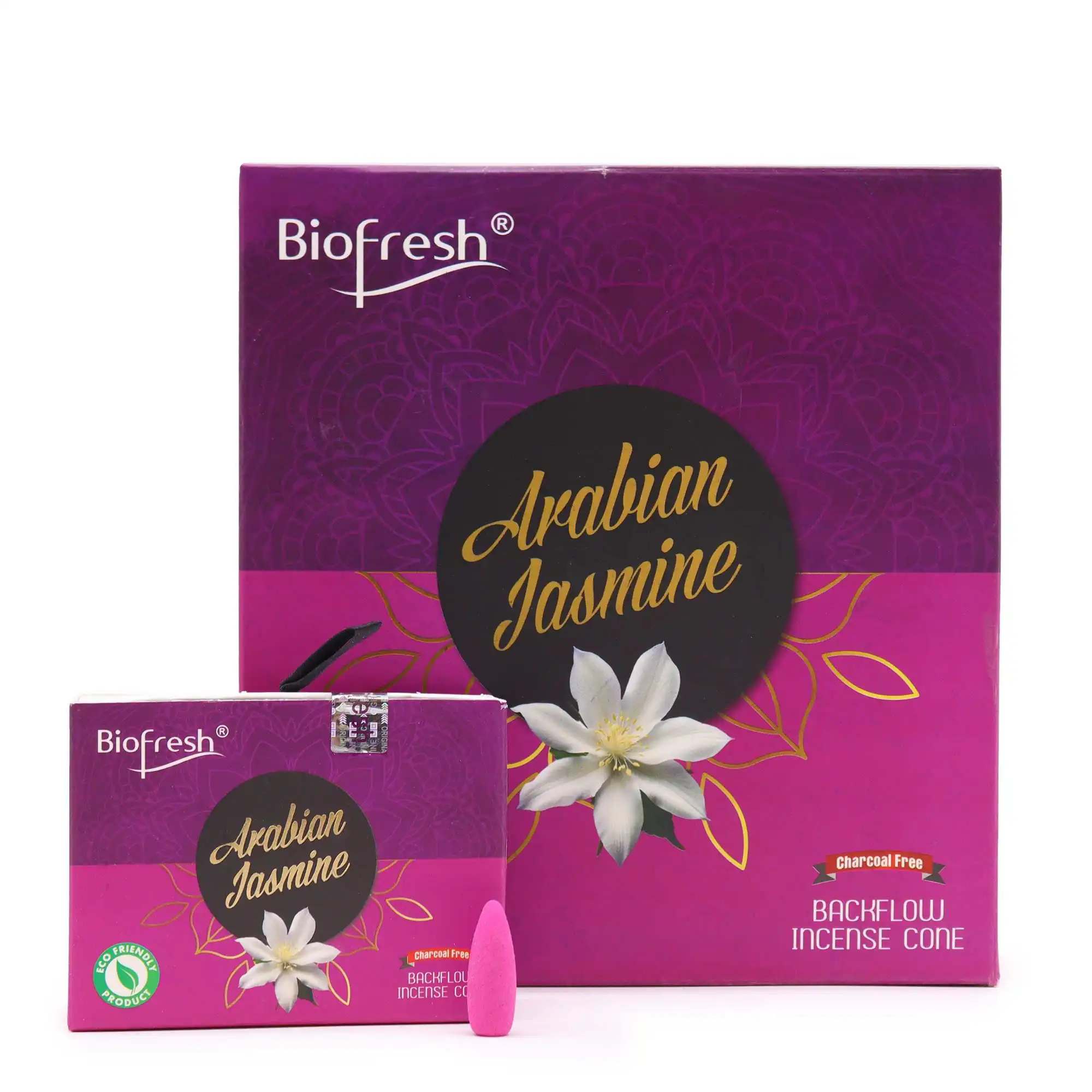Biofresh Backflow Incense Cones – Arabian Jasmine | www.artisangoods.co.uk 2 Biofresh Backflow Incense Cones – Arabian Jasmine | www.artisangoods.co.uk 1