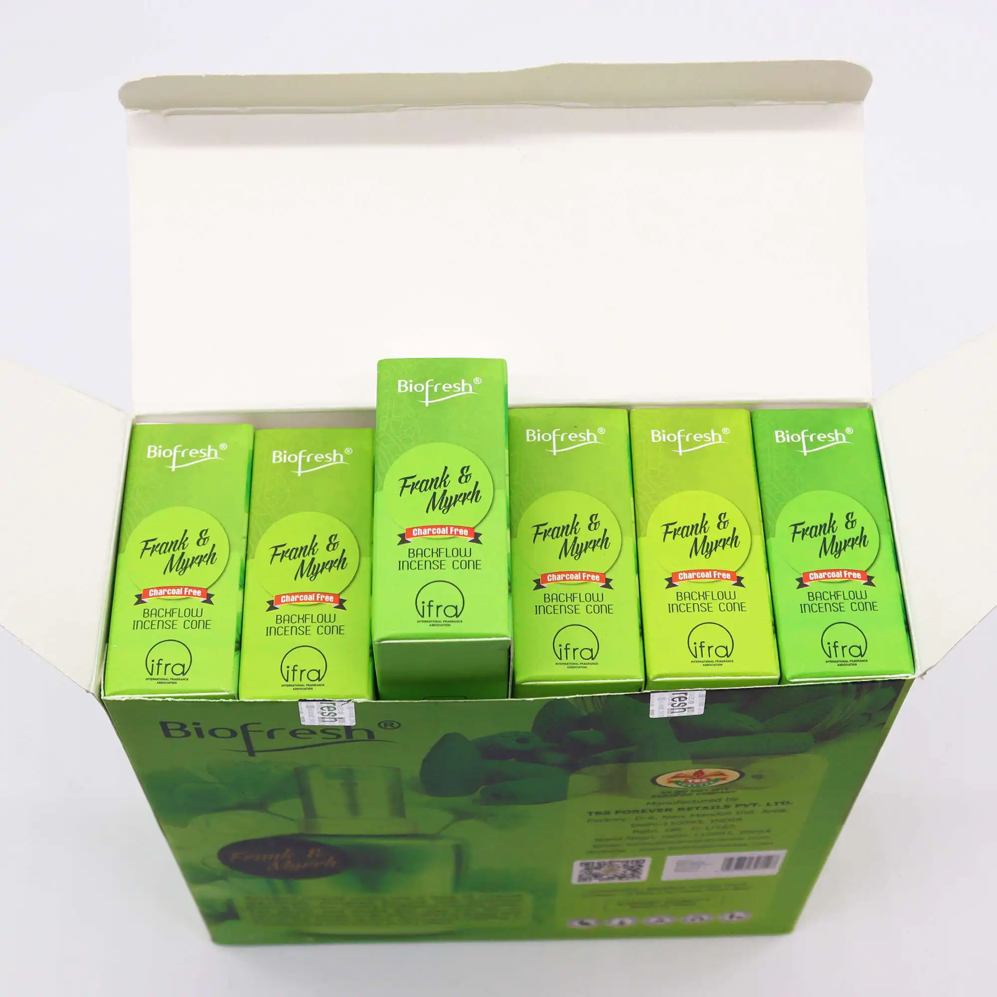 Biofresh Backflow Incense Cones – Frank & Myrrh | www.artisangoods.co.uk 5 Biofresh Backflow Incense Cones – Frank & Myrrh | www.artisangoods.co.uk 4