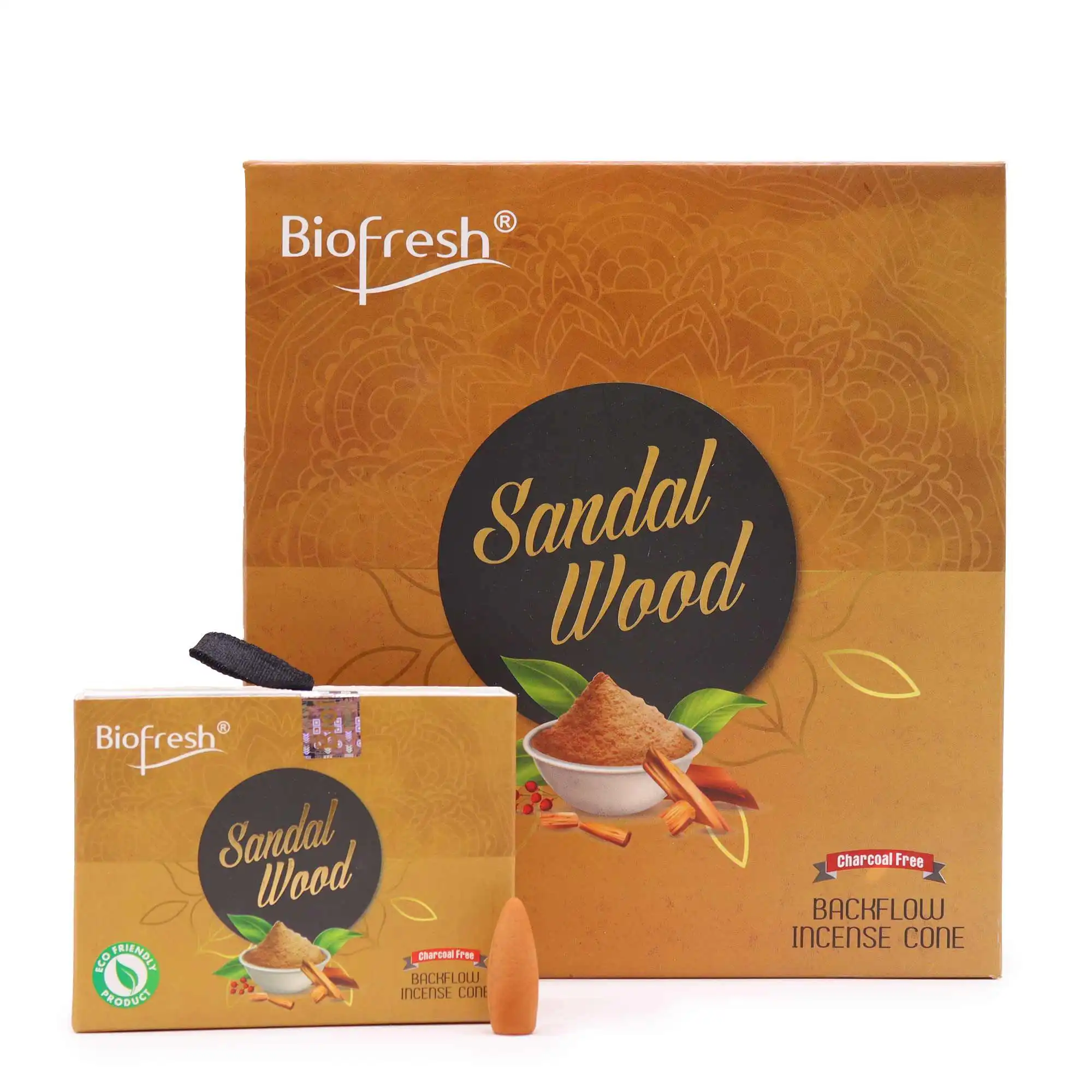 Biofresh Backflow Incense Cones – Sandalwood | www.artisangoods.co.uk 2 Biofresh Backflow Incense Cones – Sandalwood | www.artisangoods.co.uk 1