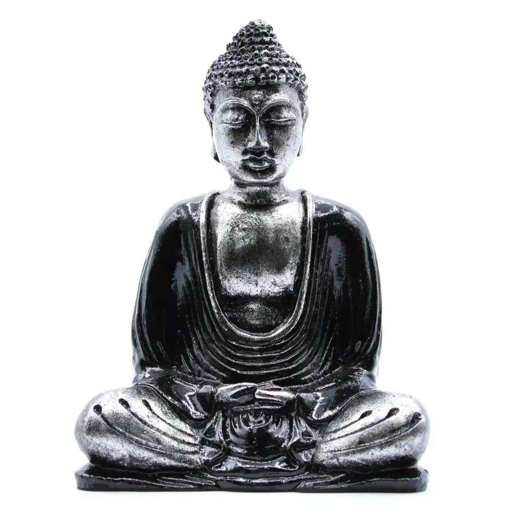 Black & Grey Buddha – Medium | www.artisangoods.co.uk 6