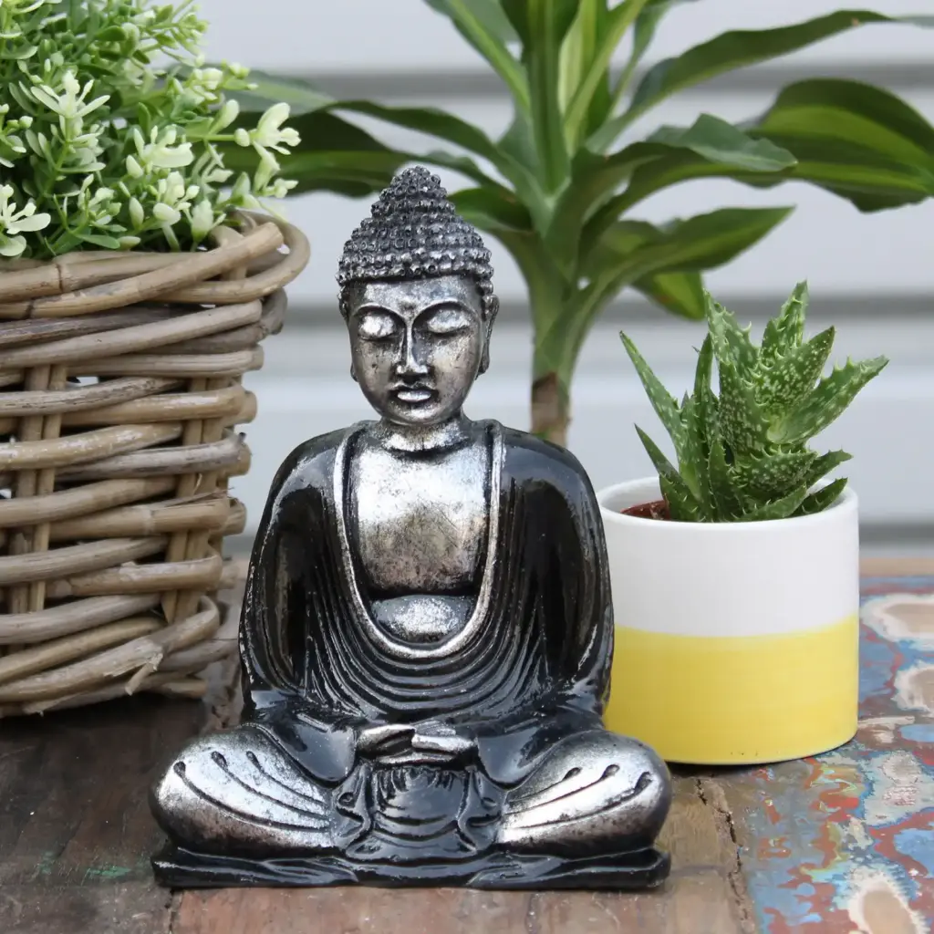 Black & Grey Buddha – Medium | www.artisangoods.co.uk 7