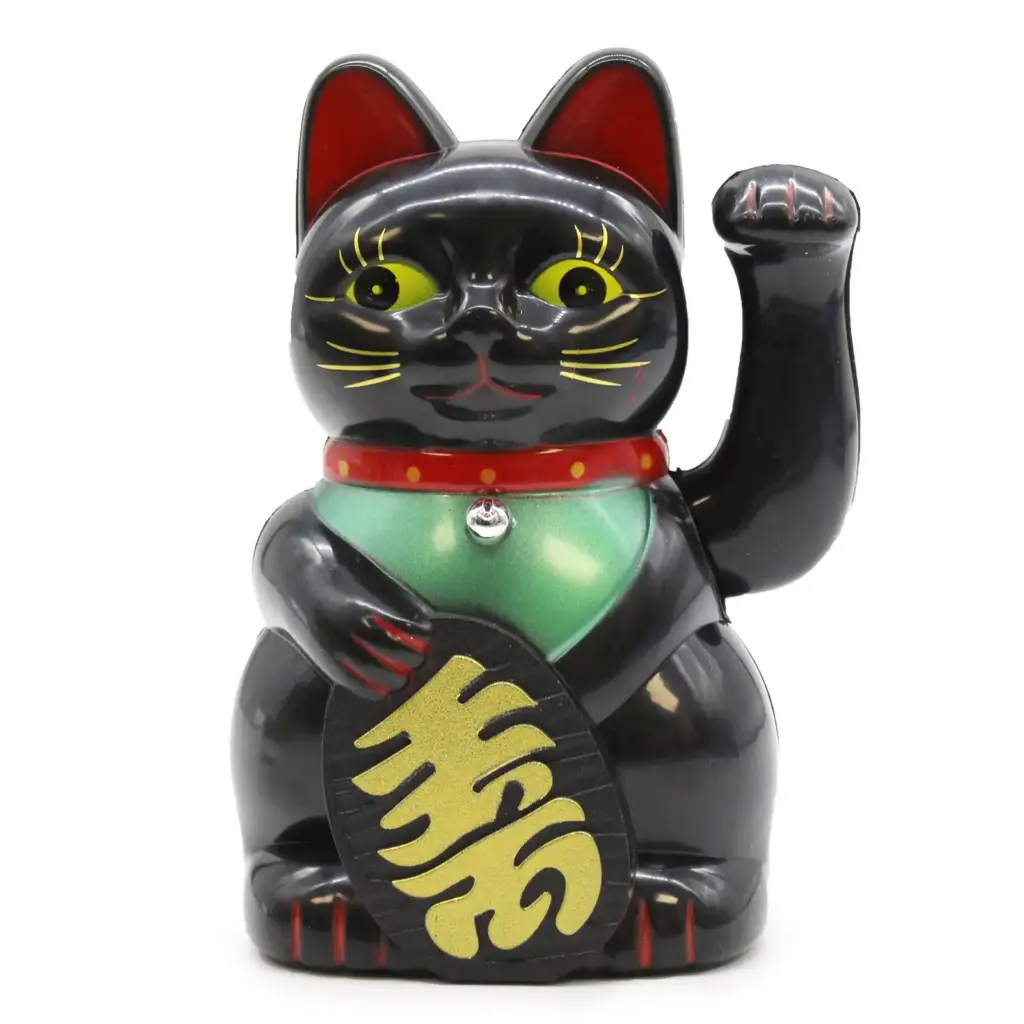 Black Money Cat – 15cm | www.artisangoods.co.uk
