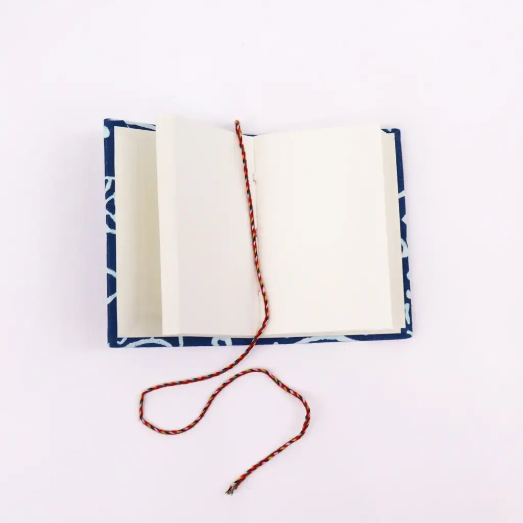 Block Print Assorted Cotton Bound Notebooks 7x10cm | www.artisangoods.co.uk 3 Block Print Assorted Cotton Bound Notebooks 7x10cm | www.artisangoods.co.uk 3